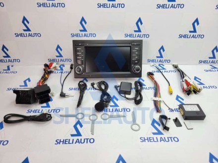 (M2GT) (КОМПЛЕКТ) Магнитола Audi A4 \ S4 \ RS4 \ 8E \ B9 \ B7 (2002-2007) (8*)