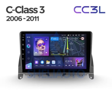 Штатная магнитола Teyes CC3L WiFi (2/32GB) для Mercedes C Class 3 W204 S204 (2006-2011)