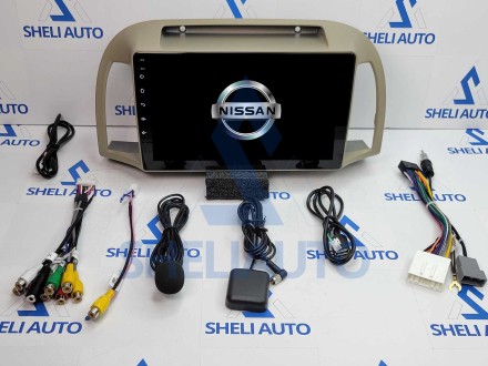 Штатная магнитола Sheli S1 (1/32GB) для Nissan March 3 K12 (2002-2010)