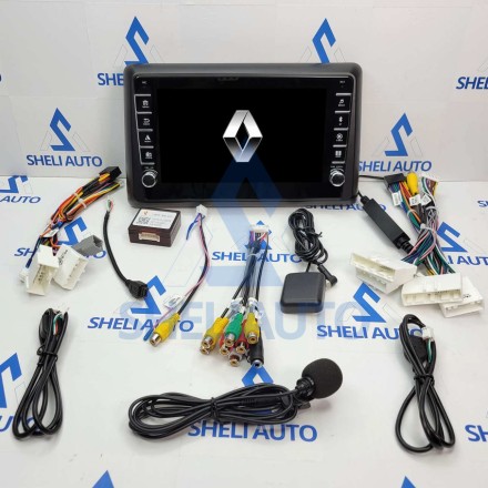 Штатная магнитола Sheli K2 (2/32GB) с кнопками для Renault Duster HM 2 (2020-2023)