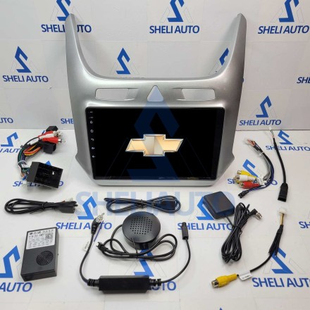 Штатная магнитола Sheli A2 (2/32GB) для Chevrolet Cobalt 2 (2011-2018) (серая)