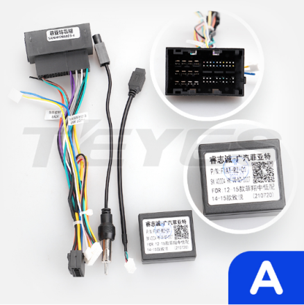 (A) Провода Citroen Jumper 2 / Peugeot Boxer 2 / Fiat Ducato 3 (2006-2022) (CAN - RZ-FIAT01)