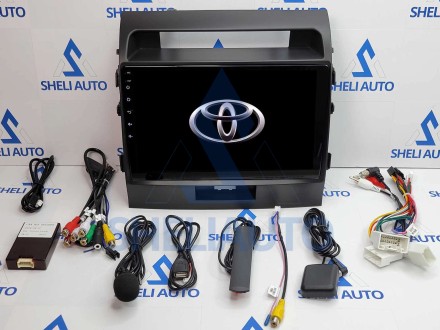 Штатная магнитола Sheli S3GT (4/32GB) для Toyota Land Cruiser 11 200 (2007-2015) (F1)
