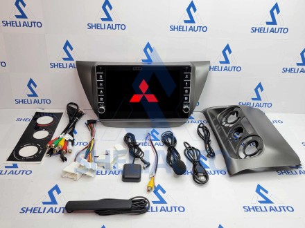 Штатная магнитола Sheli K2GT (2/32GB) с кнопками для Mitsubishi Lancer 9 (2000-2010)