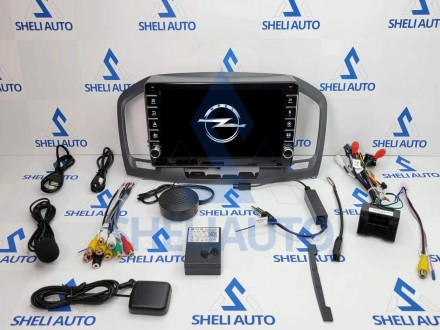 Штатная магнитола Sheli K1 (1/32GB) с кнопками для Opel Insignia (2009-2013)