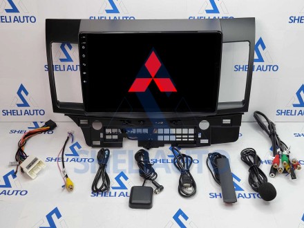 Штатная магнитола Sheli S3GT (4/32GB) для Mitsubishi Lancer 10 (2007-2014) Тип-A (10 дюймов)