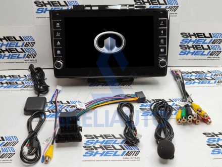 Штатная магнитола Sheli K1 (1/32GB) с кнопками для Great Wall Hover/Haval H5 1 (2010-2017)