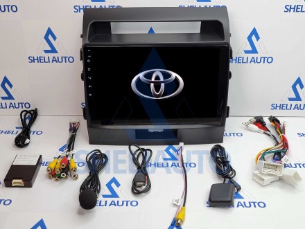 Штатная магнитола Sheli S1 (1/32GB) для Toyota Land Cruiser 11 200 (2007-2015) (F1)