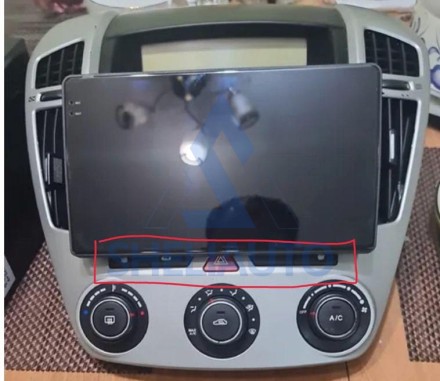 Рамка Kia Ceed 1 (2010-2012) (9*) (1 Din)