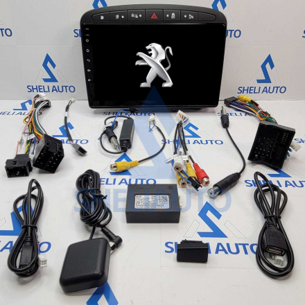 Штатная магнитола Sheli A1 (1/32GB) для Peugeot 308 (2007-2015) (F1)