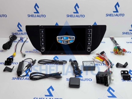 Штатная магнитола Sheli K1 (1/32GB) с кнопками для Geely GS (2016-2020) (F1)