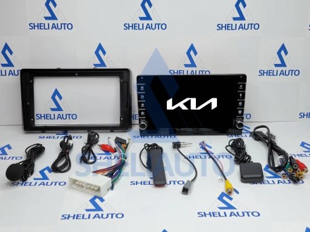 Штатная магнитола Sheli K3GT (4/32GB) с кнопками для Kia Carnival (2012-2021) (F1)