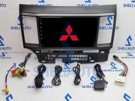 Штатная магнитола Sheli S1 (1/32GB) для Mitsubishi Lancer 10 (2007-2014) (9 дюймов)