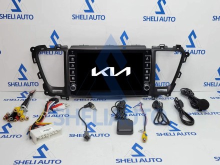 Штатная магнитола Sheli K2 (2/32GB) с кнопками для Kia Carnival (2012-2021) (F2)