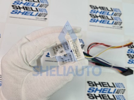 (F3)(КОМПЛЕКТ) (2325) Рамка + провода Toyota Highlander 2 (2007 - 2013) (9*)