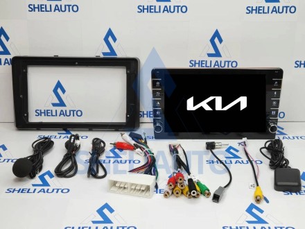 Штатная магнитола Sheli K1 (1/32GB) с кнопками для Kia Carnival (2012-2021) (F1)