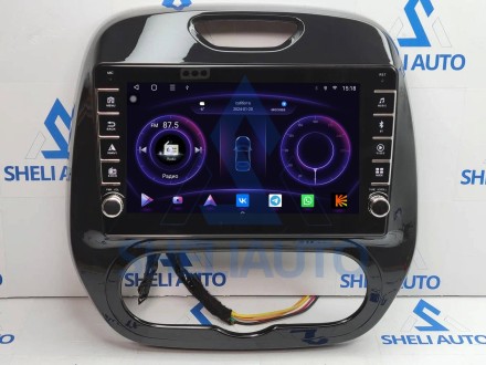 Штатная магнитола Sheli K4GT (4/64GB) с кнопками для Renault Kaptur (2016-2019) (F3)