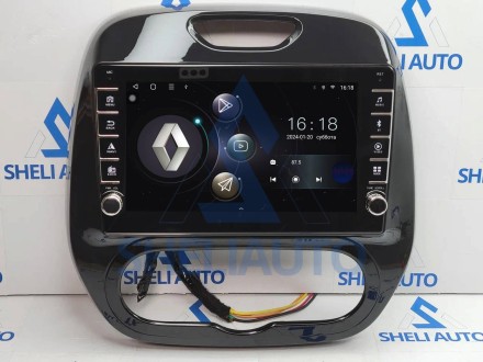 Штатная магнитола Sheli K3GT (4/32GB) с кнопками для Renault Kaptur (2016-2019) (F3)