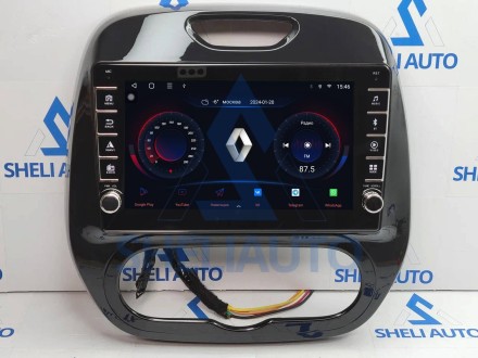 Штатная магнитола Sheli K2GT (2/32GB) с кнопками для Renault Kaptur (2016-2019) (F3)