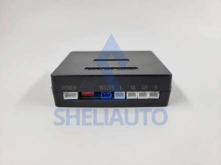 Парктроники для Андроид магнитолы 4 датчика / Парковочный радар для Android (Серебристый цвет)