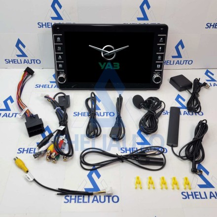 Штатная магнитола Sheli K2GT (2/32GB) с кнопками для UAZ Patriot 3 (2016-2021) (F2)
