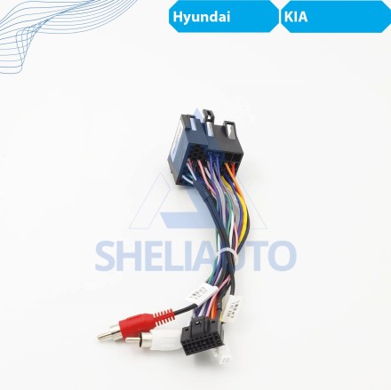 Провода Kia Sorento BL (2002-2011) / Santa Fe 2 (2006-2012) / Elantra 4 (2006-2012) / Tucson 1 (2004-2009) / Ceed ED (2006-2012) / Santa Fe / Accent 3