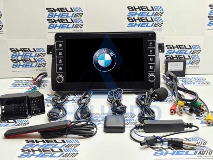 Штатная магнитола Sheli K4GT (4/64GB) с кнопками для BMW 3 E46 (1998-2007) (F1)
