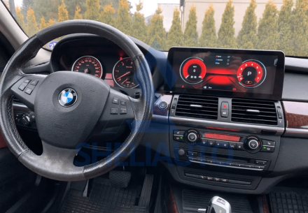(НЗ) (R4GT) (КОМПЛЕКТ) (CCC) Магнитола BMW X5 E70 / X6 E71 (MTK) 12.3*