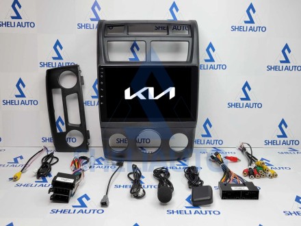 Штатная магнитола Sheli S2 (2/32GB) для Kia Sportage 2 (2007-2009)
