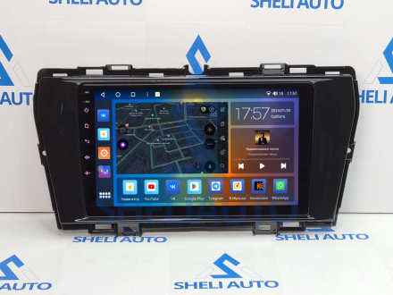 Штатная магнитола Sheli S6GT (6/128GB) для SsangYong Tivoli (2019-2021)