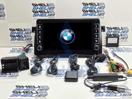Штатная магнитола Sheli K1 (1/32GB) с кнопками для BMW 3 E46 (1998-2007) (F1)