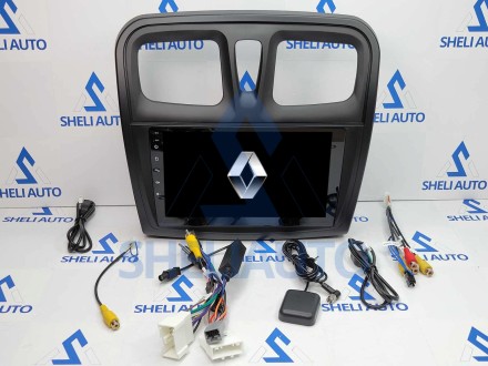 Штатная магнитола Sheli A1 (1/32GB) для Renault Logan 2 (2012-2022) Тип-A/B (F1)