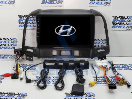 Штатная магнитола Sheli A2 (2/32GB) для Hyundai Santa Fe 2 (2006-2012)