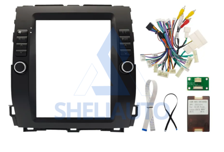 Рамка TLC Prado, Lexus GX 02 - 09 для любой комплектации + проводка для 9,7" магнитолы / Wide Media