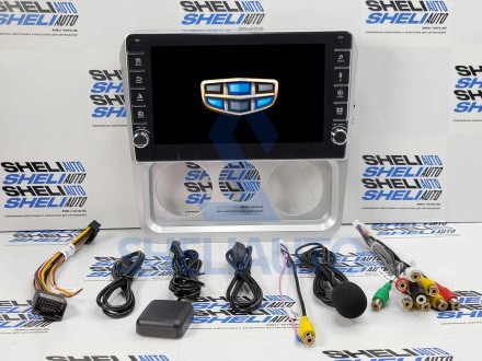 Штатная магнитола Sheli K2 (2/32GB) с кнопками для Geely CK (2008-2016)