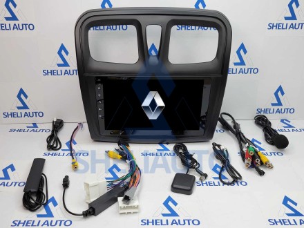 Штатная магнитола Sheli S4GT (4/64GB) для Renault Logan 2 (2012-2022) Тип-A/B (F1)