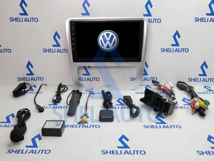 Штатная магнитола Sheli A4GT (4/64GB) для Volkswagen Scirocco 3 Mk3 (2008-2014) (F3) (серая)