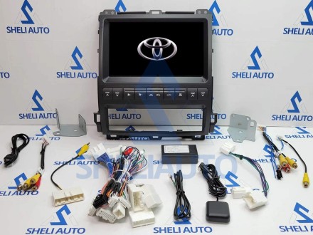 Штатная магнитола Sheli A1 (1/32GB) для Toyota Land Cruiser Prado 120 (2002-2009) (F4)