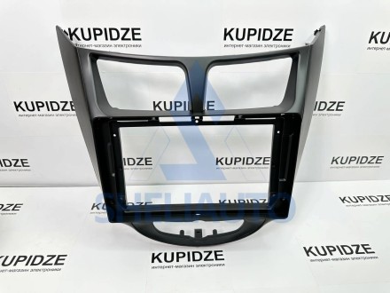 (КОМПЛЕКТ) (ЧЕРНАЯ МАТОВАЯ) (1117+993) Hyundai Solaris 1 (2010-2016) (9*)