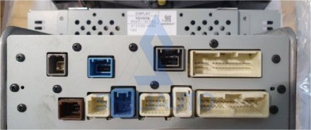 (F2) (C) (КОМПЛЕКТ) (1165) Рамка + провода Toyota Land Cruiser Prado 150 (2009-2013) (9*) (CAN - 220419)