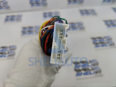 (F2) (C) (КОМПЛЕКТ) (1165) Рамка + провода Toyota Land Cruiser Prado 150 (2009-2013) (9*) (CAN - 220419)