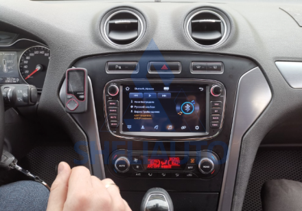 (M2GT)(черная) Магнитола Ford Focus 2 (08-11)/ S-Max (08-11)/ Mondeo 4 (08-11)/ Galaxy 2 (06-11)/ C-Max (08-11) (7*)