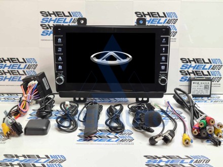 Штатная магнитола Sheli K6GT (6/128GB) с кнопками для Chery Tiggo 7 (2016-2020) (F1)