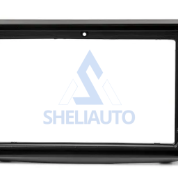 Рамка Lada Vesta (2023+) (9*) черная/серебристая