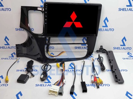 Штатная магнитола Sheli A2 (2/32GB) для Mitsubishi Outlander 3 (2012-2018) Тип-A (10 дюймов)