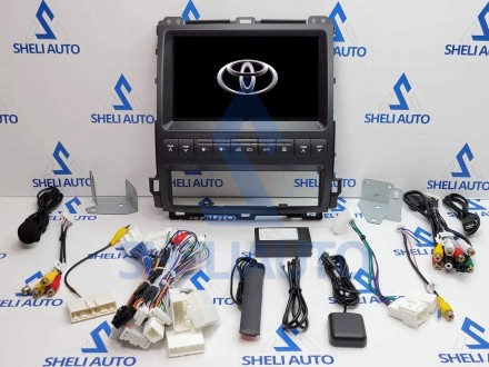 Штатная магнитола Sheli S3GT (4/32GB) для Toyota Land Cruiser Prado 120 (2002-2009) (F4)