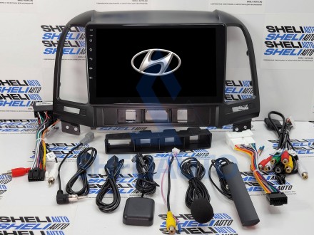 Штатная магнитола Sheli S3GT (4/32GB) для Hyundai Santa Fe 2 (2006-2012)