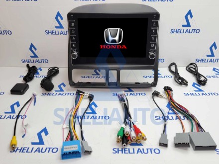 Штатная магнитола Sheli K2 (2/32GB) с кнопками для Honda CR-V 2 (2001-2006)