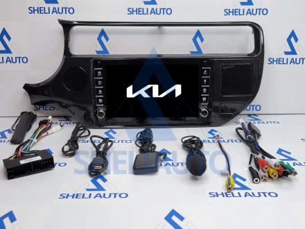Штатная магнитола Sheli K2GT (2/32GB) с кнопками для Kia K3 (2015-2017)