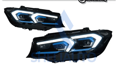 Фары пара BMW 3 серии G20/G28 (2шт, лева + правая)